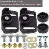 Compatible with Universal Roller Wheel Skid Slide Shoes for Snow Blower Snowthrower