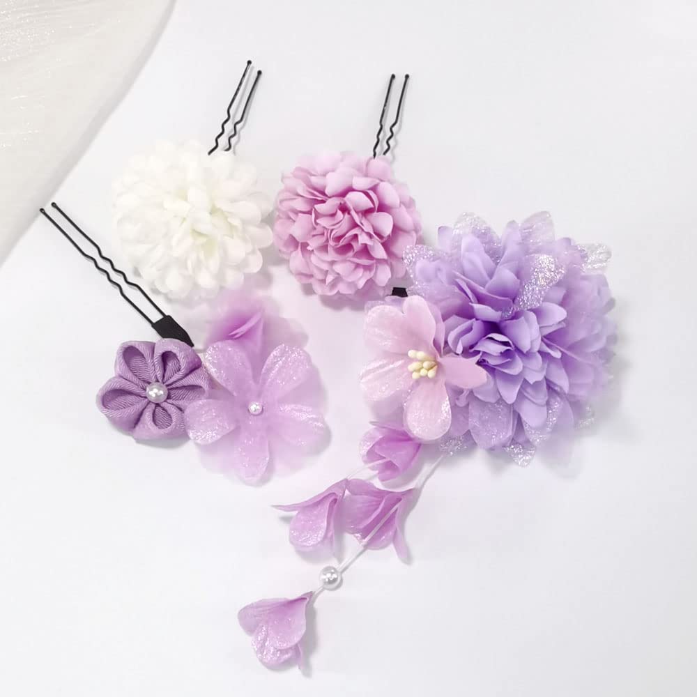 artificial Japanese hair perfect for and other traditional Japanese Perfect for hair and other traditional Japanese Features a hair and flower