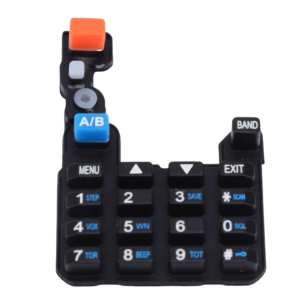10PCS Number Keyboard Replacement for UV-5R UV-5RA UV-5RC UV-5RE Series Radio Silicone Keypad