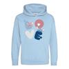 Childrens/Kids Love Valentine`s Day Hoodie