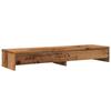 VidaXL Support de moniteur avec tiroirs vieux bois bois d'ingénierie, support d'écran, étagère de moniteur, base de moniteur 854677