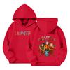 Children's Long-sleeved Loose Pullover Letter-printed Hooded Sweatshirt