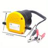 Pompa di Trasferimento Estrattore Elettrico di Olio per Auto 12V Pompa di Aspirazione Fluido Olio Grezzo Estrattore di Olio per Motore a Carburante Mini, per Auto Barca Motocicletta