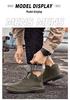 Men's High-Top Lace-Up Leather Work Boots - Autumn/Winter Casual Short Boots