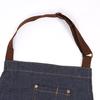 Adults Denim Blue Cooking Kitchen Restaurant Work Bib Apron Dress With Pocket