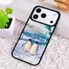 Penguin Snow Arctic Cute Animal Shockproof Phone Case for iPhone 17 Air 16e 15 11 12 14 13 Pro Max Cover Coque