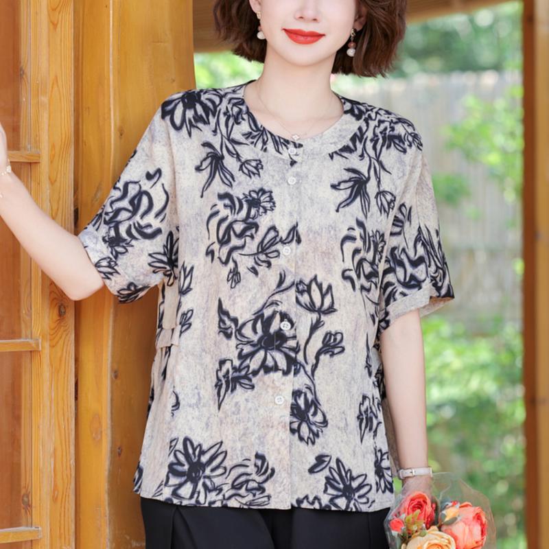 

Datang Furen Women s Summer Short-Sleeve Top XL