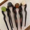 3 Stück Neue Retro Minimalistische Perlenförmige Haarnadel Frauen High-End Frisches Temperament Vielseitig Exquisit Pendeln Vielseitig