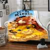 1pc Lion King Blanket Lightweight Flannel Throw for Sofa Bed Travel Camping Livingroom Office Couch Chair 1126KK