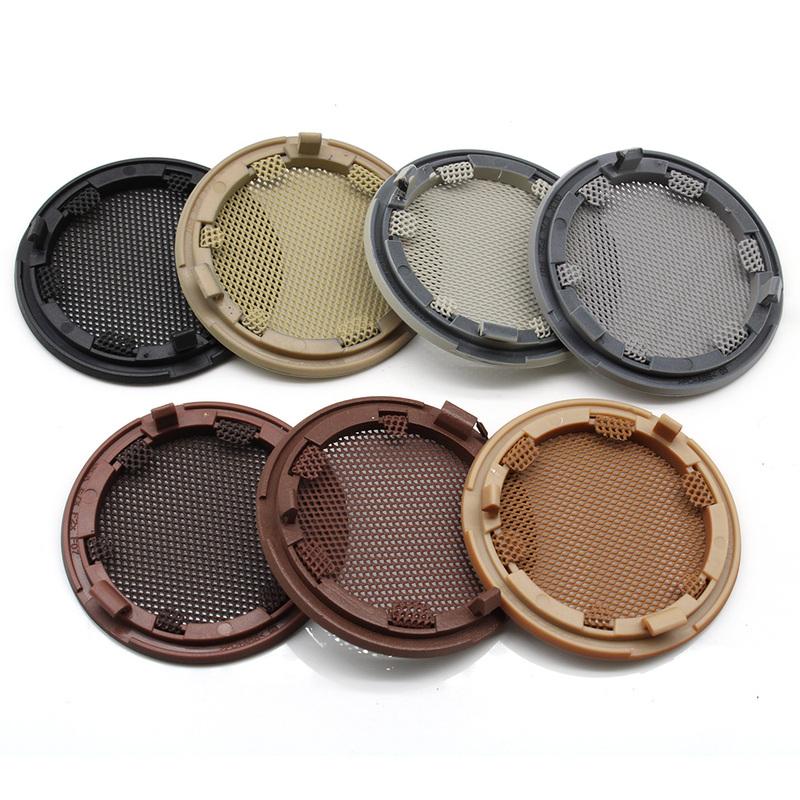 Interior Rear Door Small Round Tweeter Loudspeaker Cover For BMW X5 X6 E70 E71 E72 2007-2013 5 Series GT F07 2010-2017