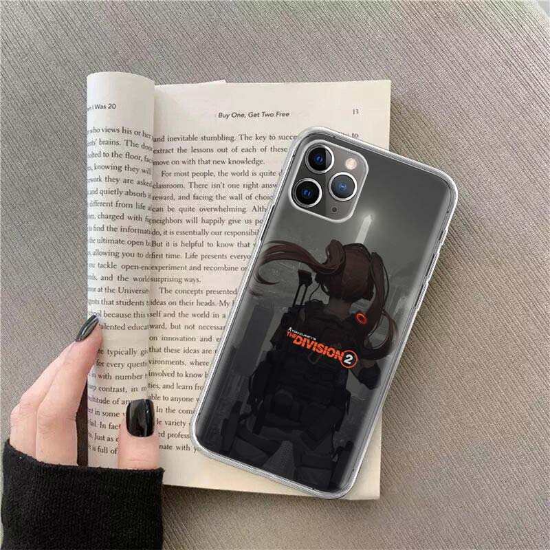 The Division 2 Phone Case For Apple Iphone 12 13 Mini 14 15 Pro 17 Pro Max Air 11 16E 16 Plus Shell Cover Clear TPU