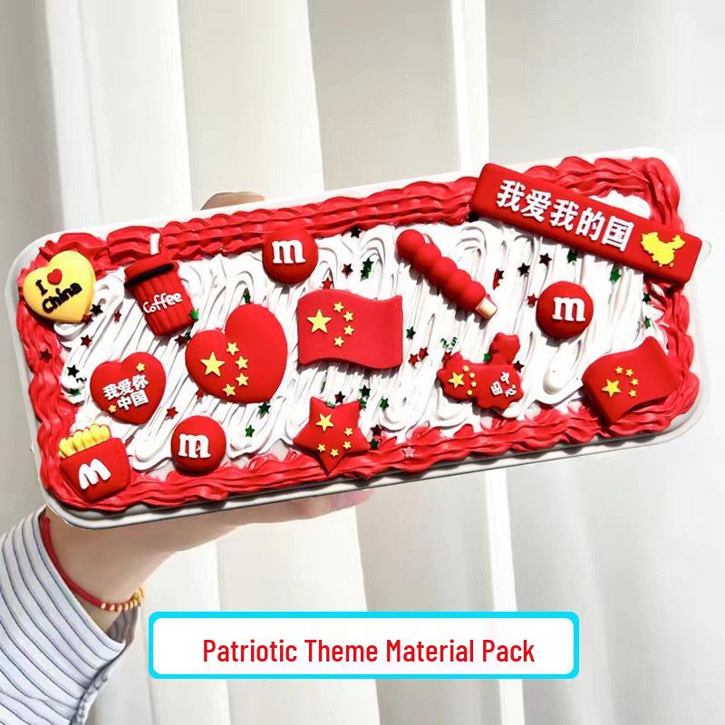 DIY Handgemachtes Cremeleim Stiftebox Set – Kreatives und Niedliches Schüler Schreibwaren Paket