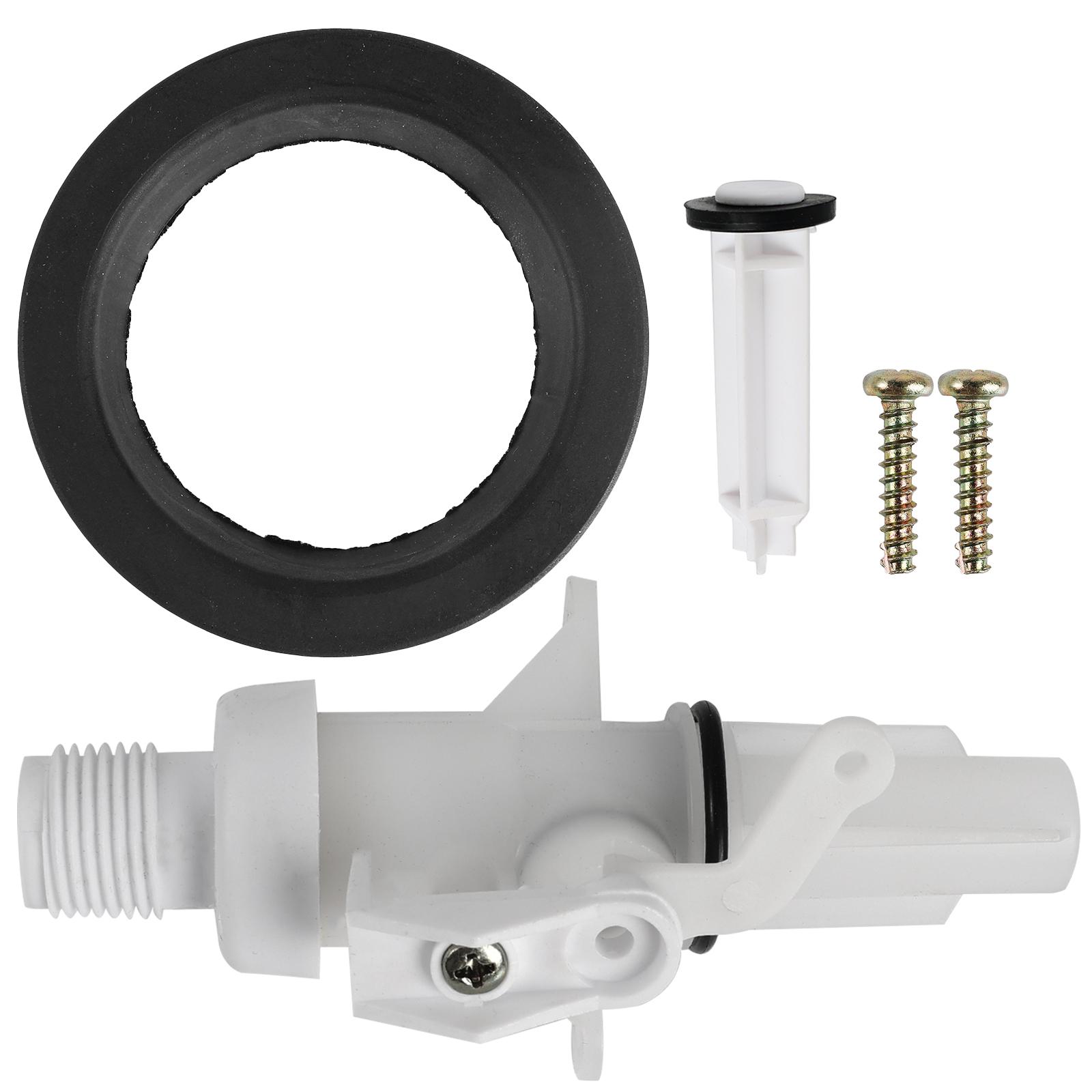 

1set Upgraded For Thetford Aqua Magic IV Toilet Water Valve Replacement RV Camper Parts 13168 Repair Kit High And Low Models чорний