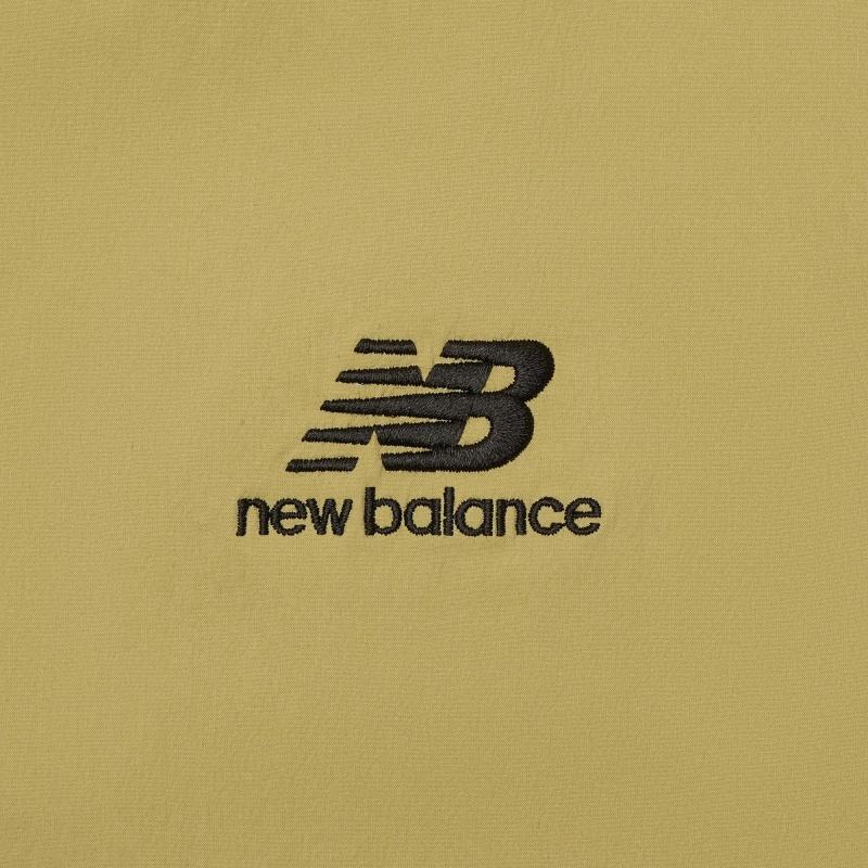New Balance Casual Lifestyle Long Jacket Asia Sizing 'Olive Green' Men's AMJ11337-BEI
