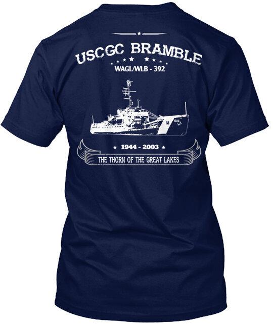 

USCGC BRAMBLE WLB 392 Tee T-Shirt Made in the USA Size S to 5XL XL