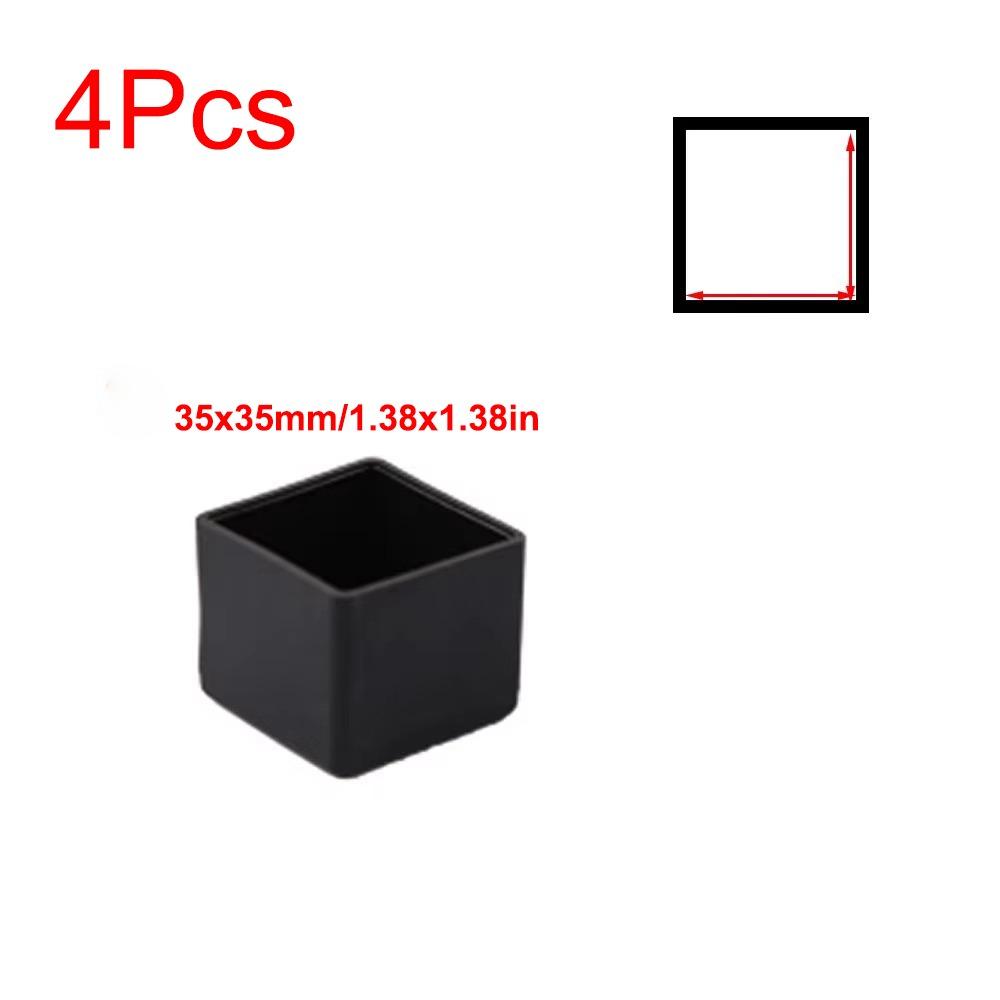 Kwadratowe Nakładki na Nogi Stołu Antypoślizgowe Nóżki Wyrównujące Mebli Nakładki na Nogi Krzesła Ochrona Mebli