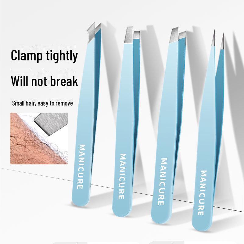 

Высокоточный набор пинцетов для бровей и ресниц с зеркалом: Идеально подходит для коррекции формы бровей, выщипывания волос, нанесения накладных ресниц и ухода за бородой.