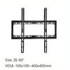 BEISHI Universal TV Wall Mount Bracket for Most 25-60 Inch LED Plasma TV Mount Up To VESA 400x400mm and 110 LBS Loading Capacity