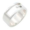 Used Ring Branded G Ring Silver 925 Branded G Ring Unisex Used A