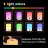 Smart Night Light with Touch Sensor Timer Touch Control Color Changing Led Rechargeable Light for Bedroom Hallway