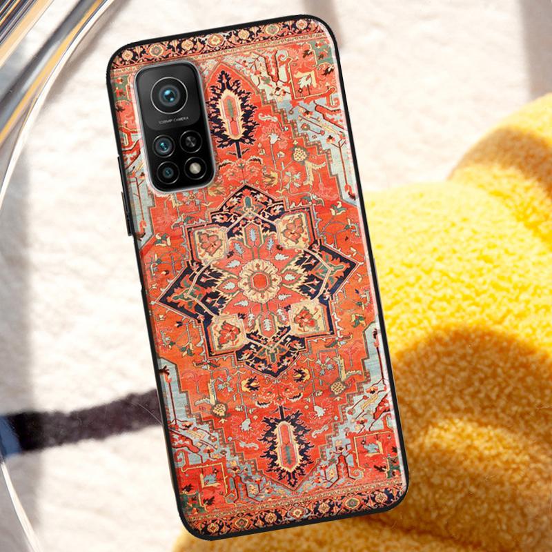 Persian Carpet Floral Pattern Case For POCO X3 NFC X3 GT F3 M3 M4 Pro Back Cover Xiaomi Mi 11 Lite 10 Mi 11T Pro 10T