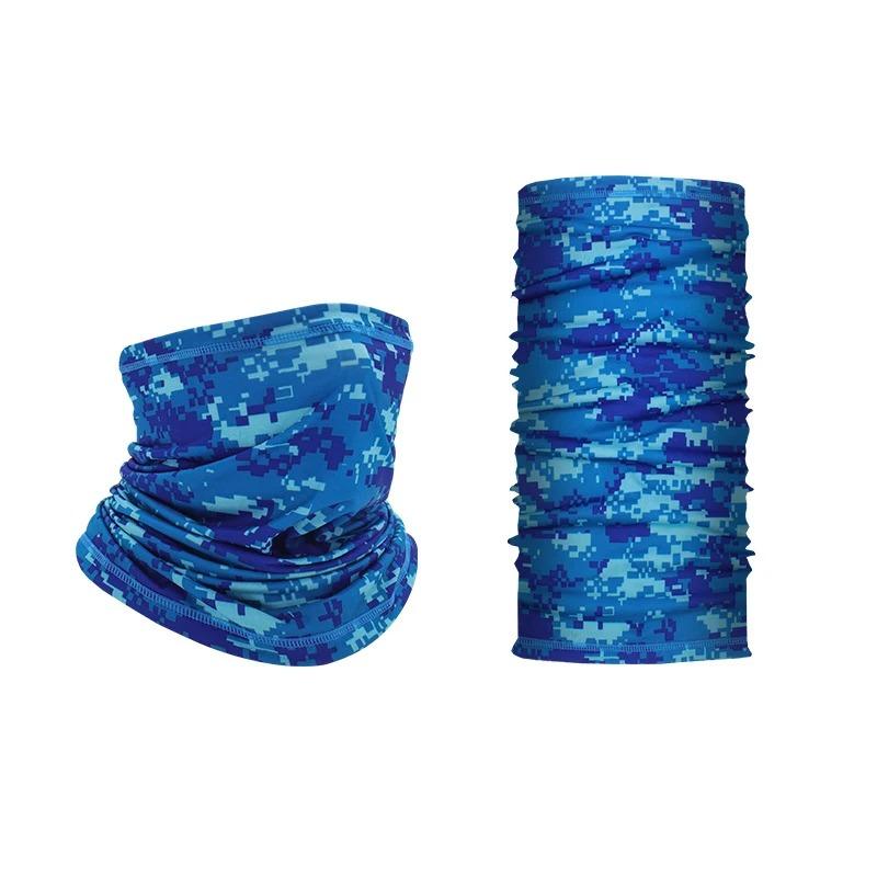 Mascarilla de Seda de Hielo de Verano Transpirable Bufanda Fresca Mascarilla Protección Solar Bandana Pasamontañas Bufandas Mascarillas Tubo Ciclismo Bicicleta Caza Running Senderismo Pañuelo
