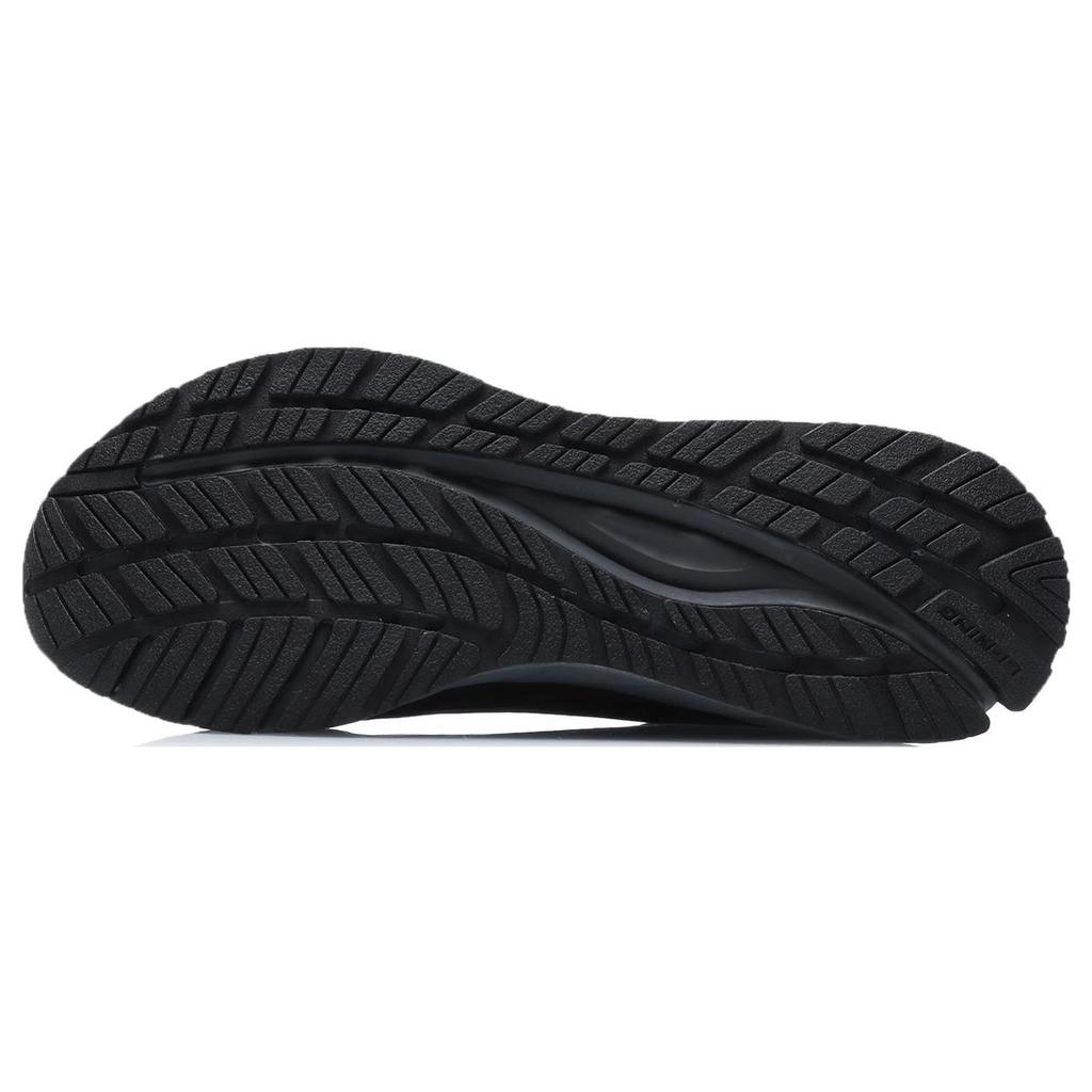 New LiNing Anti Slip Wear Resistant Low Top Running Shoes Men's Black ARST007-1