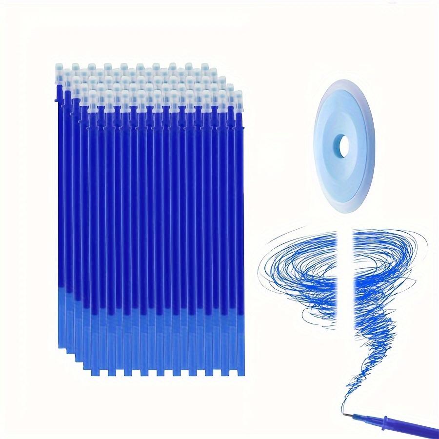 35pcs/set Erasable Gel Pens 0.35mm Full Barrel Erasable Neutral Pens. Comes with Eraser Round Gel Pen