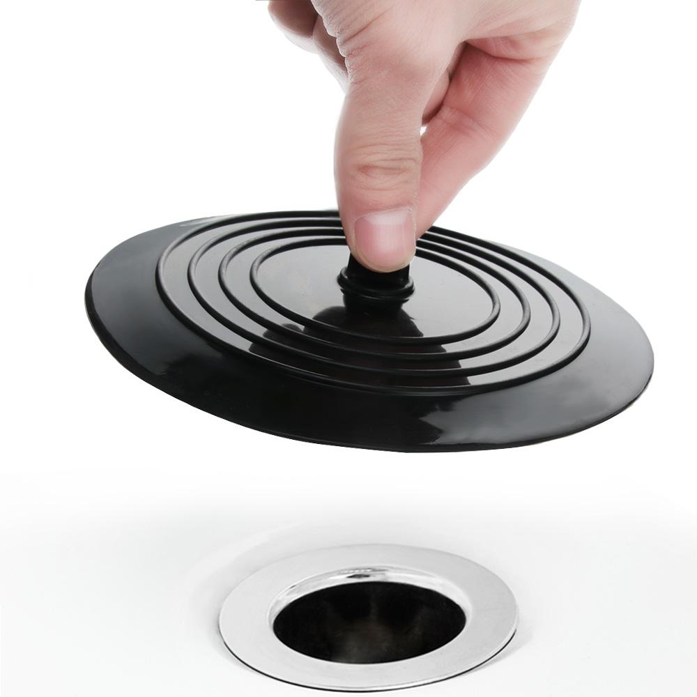 New 15cm Silicone Water Sink Plug Drain Cover Leakage-proof Washroom Kitchen Bathtub Stopper Large Sink Strainer Bathroom Supply