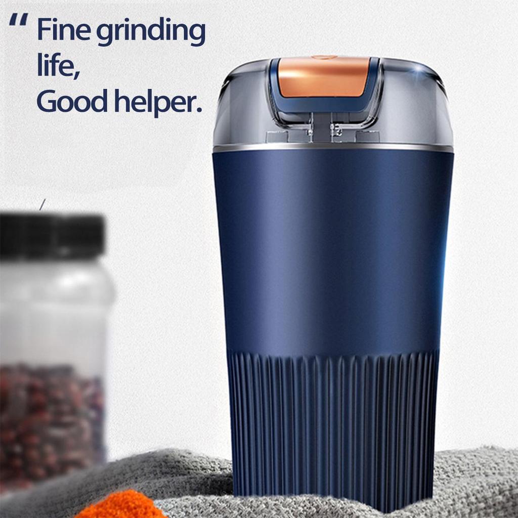 Stainless Steel Electric Grain and Coffee Grinder for Home