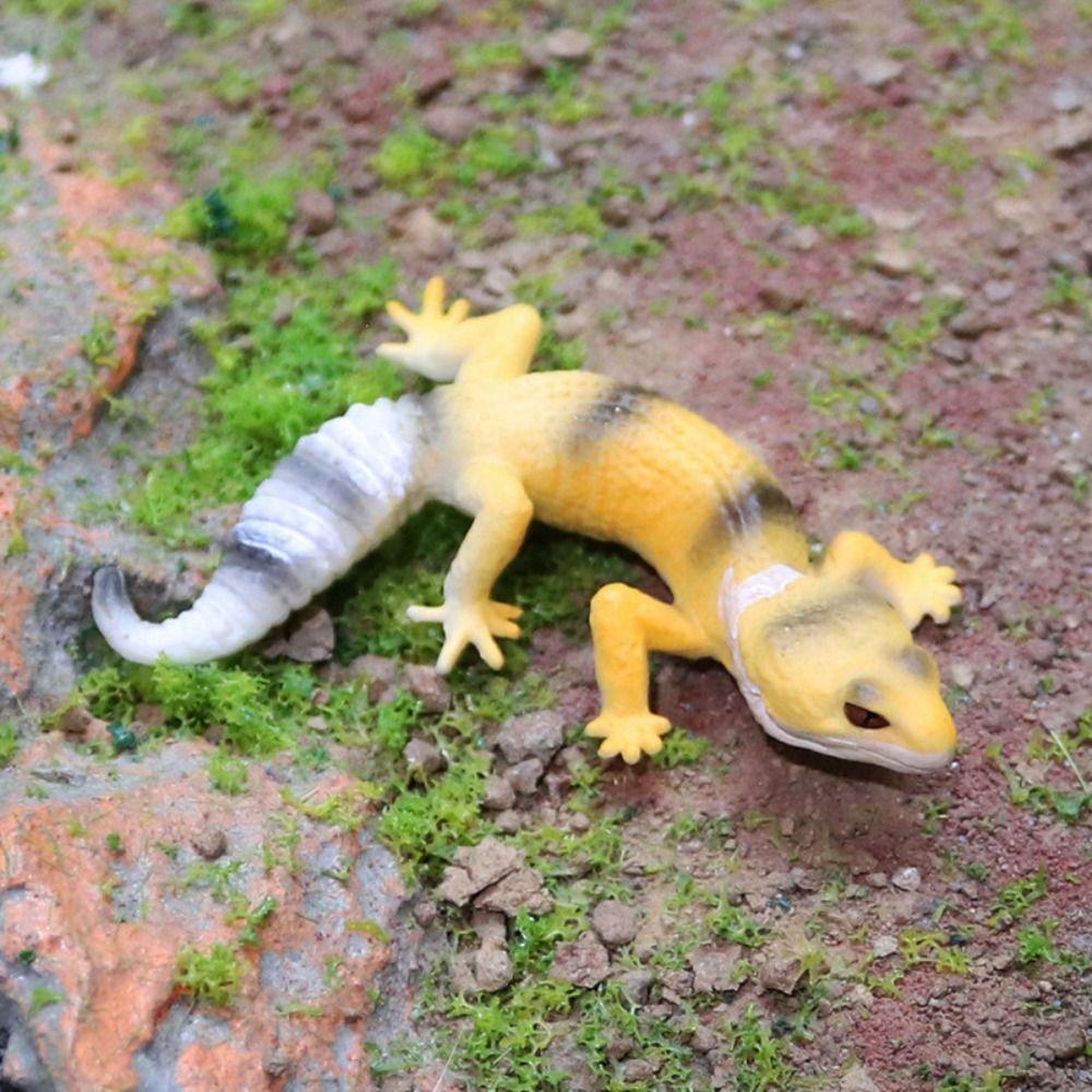 Gecko Prank Props Figure Animal Toys Animal Figurines Lizards Action Model Party Gift