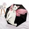1pc Fairy Cat Automatic Open/close Folding Umbrella, Compact Portable Travel Umbrella, Durable Construction yy250809055