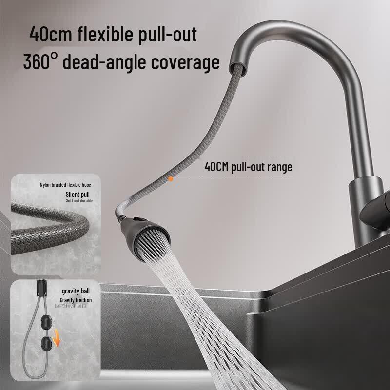 Jomoo Pull-Out Kitchen Faucet
