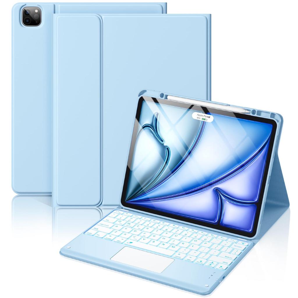 iPad Pro 12.9 Bluetooth Keyboard and Protective Case for Air13/Pro13