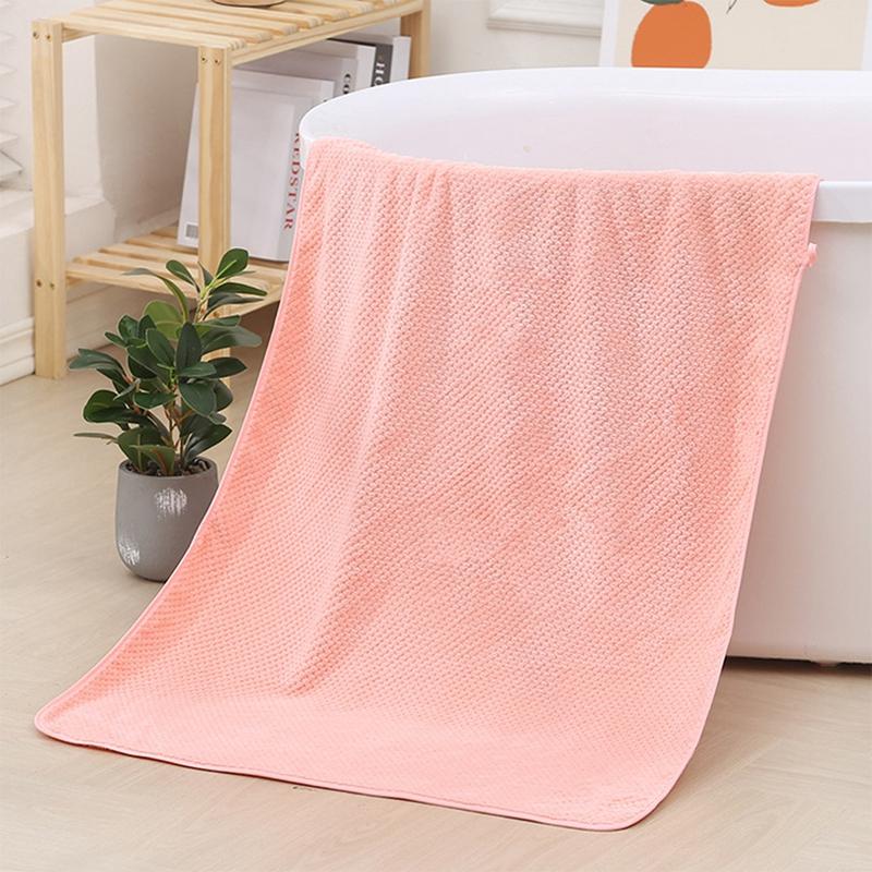 Absorbent Towels Coral Fleece Bath Towel For Adults Soft Bath Face Towel Bath Bathroom Towels