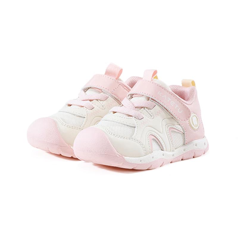 Carter Rabbit Kids White Mesh Walker Shoes 25