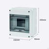 Power Distribution Box White Versatile IP65 Waterproof Electrical for Miniature Circuit Breaker