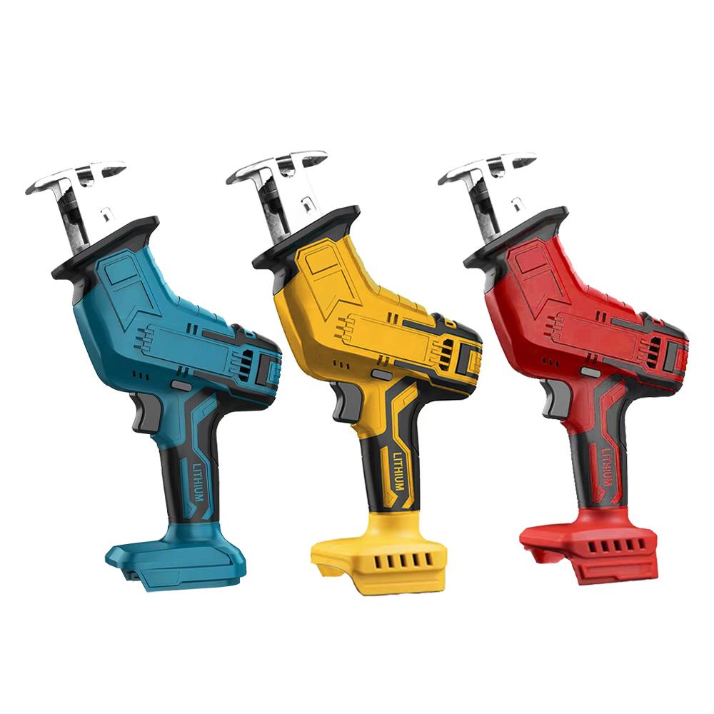 Electric Reciprocating Saw Electric Horse Knife Small Outdoor Handheld Cutting Saw Fit Makita/Dewalt/Milwaukee 18V Battery