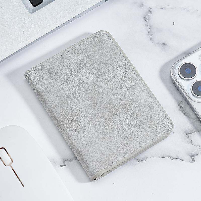

Ultra Thin Leather Card Holder Business Credit Card Case ID Money Wallet for Men