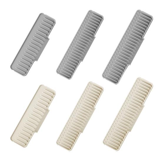 Faucet Drain Pad Water Absorption Drainage Mat Sink Countertop Narrow Edge Design Faucet Splash Guard Kitchen Bathroom Accessory