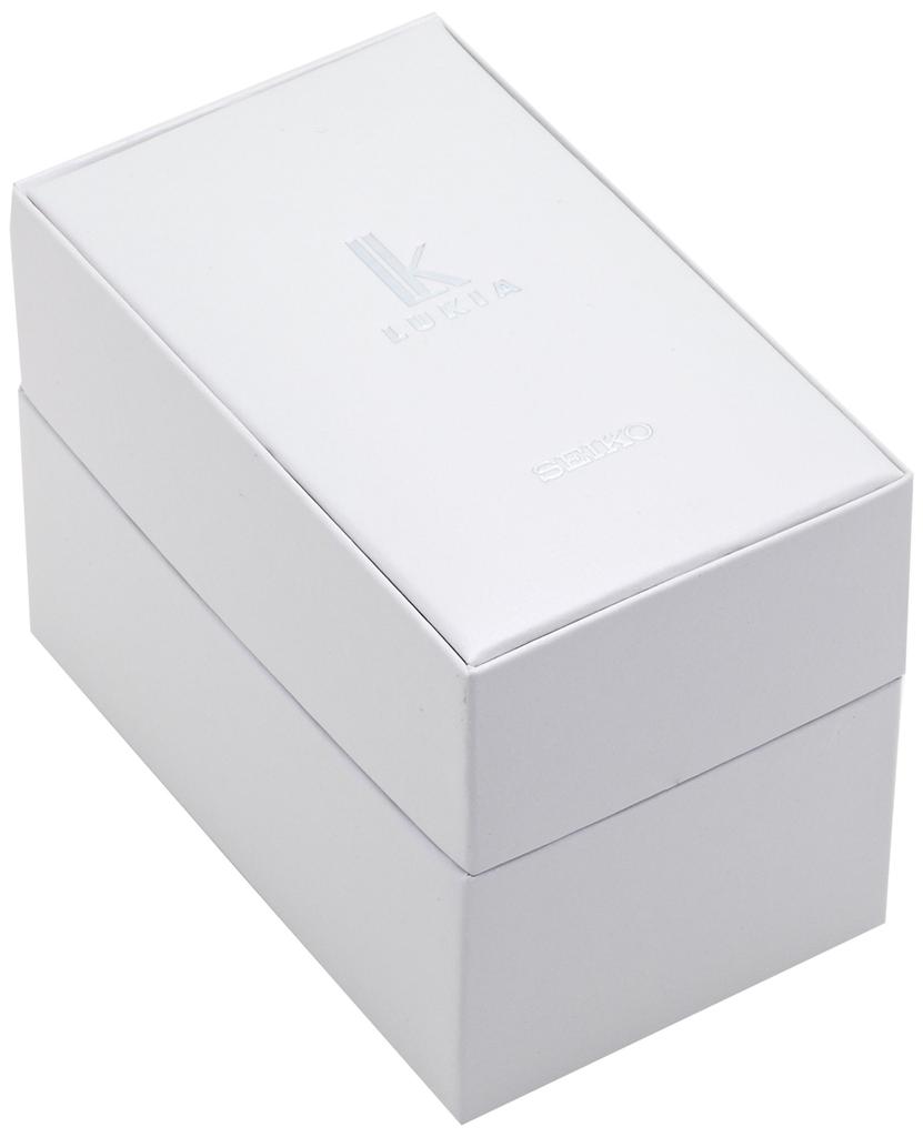 [Seiko Uhr] Lucia Solar Radio Titanium Modell Saphirglas Super Clear Coating SSQV001 Damen Silber