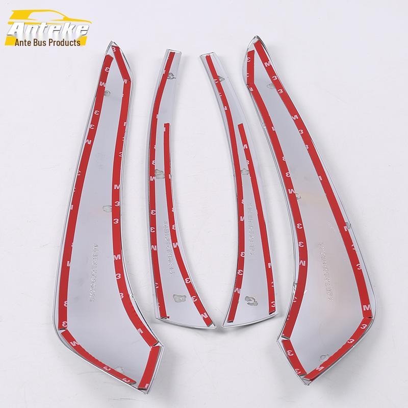 Compatible Highlander Taillight Trim Sticker - Eyebrow & Trunk Bright Strip for 15 Models