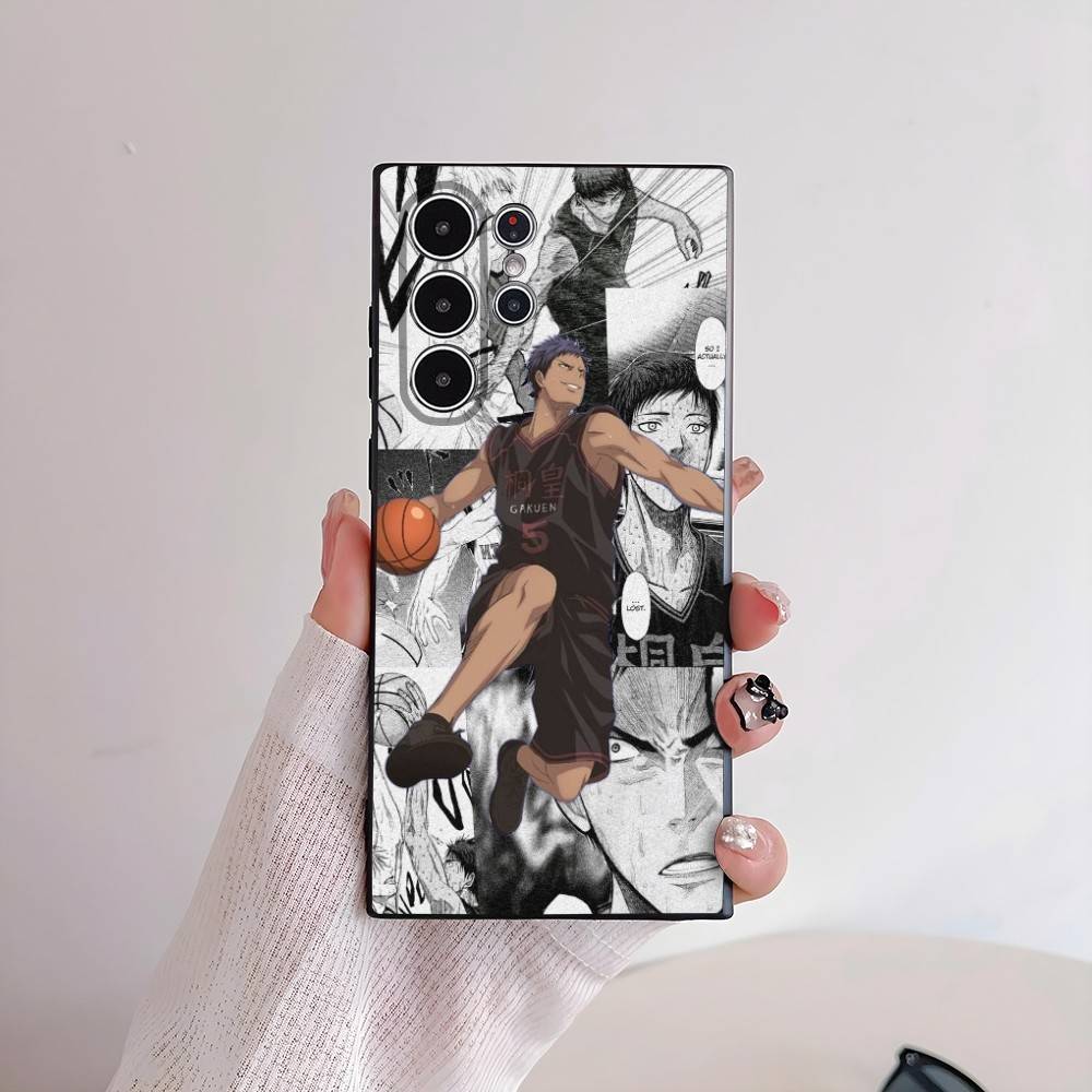 Anime Kuroko no Basuke Phone Case For Samsung Galaxy S25 S24 S22 S23 Ultra S21 S20 Plus 5G Frosted Non-Slip Full Cover Soft Case