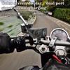 Motorcycle QC3.0 PD Charger Socket 36W USB Type-C Fast Charging Digital Display Voltmeter Thermometer Motorcycle Charger Plug