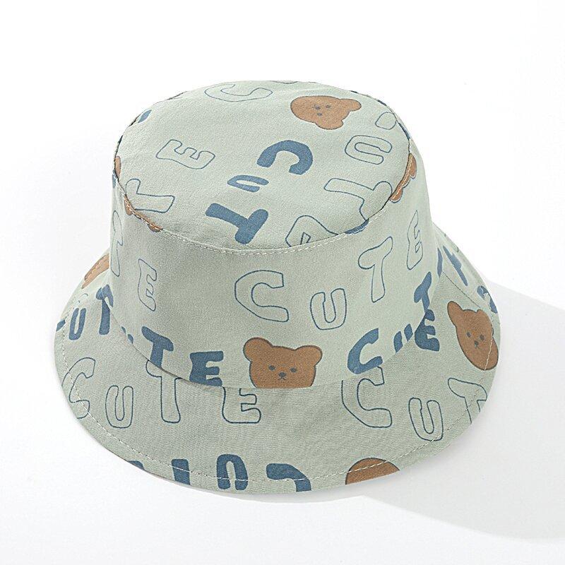 Spring And Summer Baby Hats - CUTE Cute Bear, Sweet Little Boy's Fishing Hat For Sun Protection, Cap Style