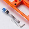 User Friendly Door Hinges Jig Set Portable Zinc Alloy Construction Convenient Accessory for Easy Installations Designs
