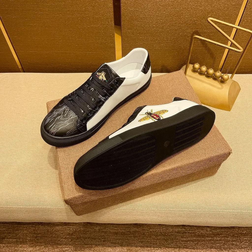 FashionMens Shoes Leather Male Men's Men Sneakers Shoes for Men Luxury Designer Loafers Platform Men Leather Man Shoes