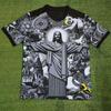 T-shirt Cristo Redentore Brasile, Uomo Donna Stampa 3D Asciugatura Rapida Abbigliamento Sportivo Manica Corta Casual Maglia da Calcio Top Streetwear