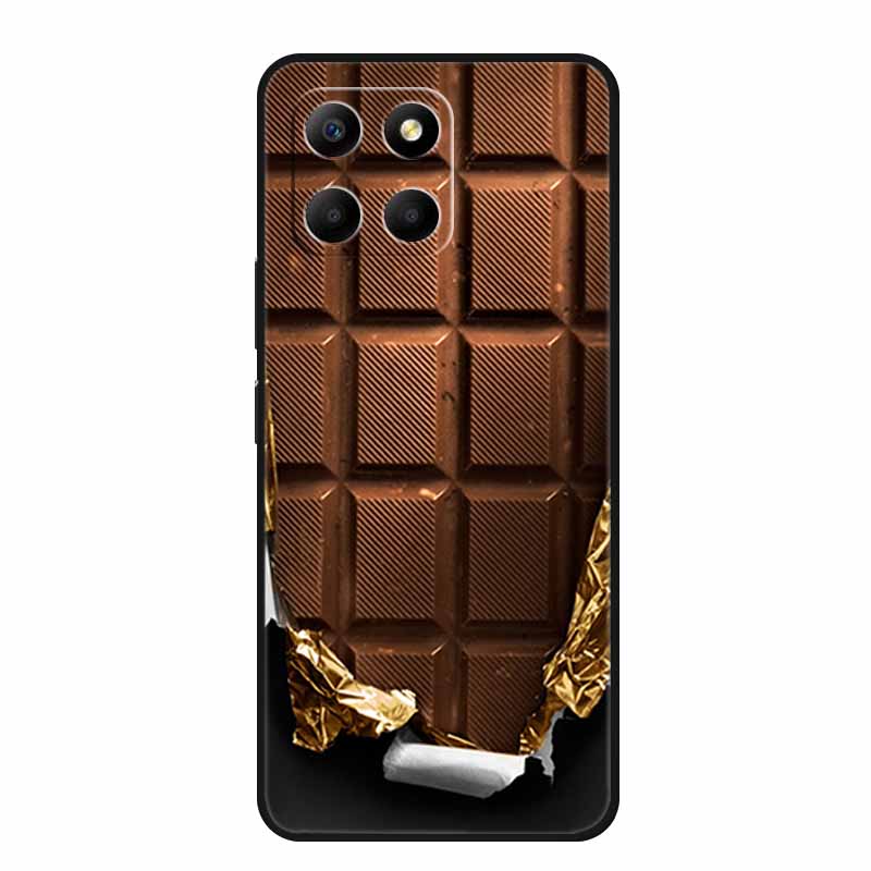 Phone Case For Honor X7d 5G 2025 Back Cover Case X 7 D Shockproof Black Silicone Soft Coque For Honor 400 Smart Play 10T 5G Case