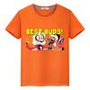 T Shirt for Kids Boy10year Helluva Boss Print Anime Tops 100%Cotton Kawaii Short-sleeved Y2k Pride Tshirt Cute Tees Girl Clothes